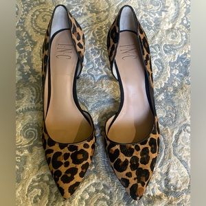 INC size 8 leopard pumps. Worn once. Great condition